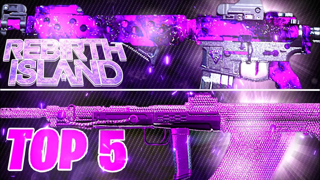 TOP 5 Rebirth Island META ASSAULT RIFLES TO USE! 🏝 (Warzone Best ...