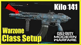 Best KILO 141 WARZONE Class Setup for FAST GAMEPLAY in Call of Duty (INSANE BUILD!)