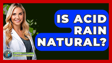Is Acid Rain Natural? - Earth Science Answers