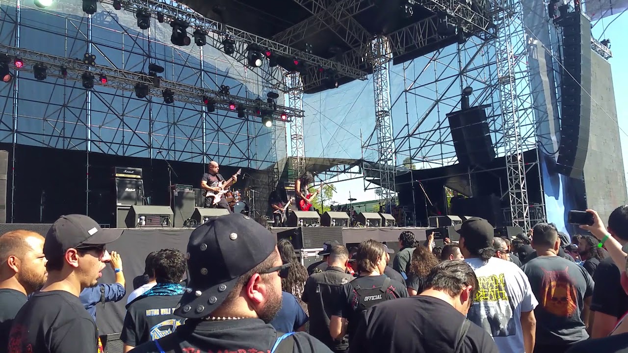 MORTUARY - Live at Tecate Mexico Metal Fest Monterrey, Nuevo Leon  11-30-2019