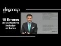 10 Errores de los Hombres Invitados en Bodas - Bere Casillas (Elegancia 2.0)