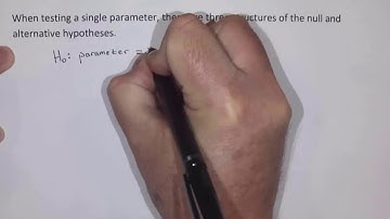 Statistics Section 10.1 Video 1 of 2