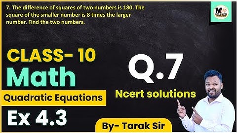 Class 10 Math Exercise 4.3 Question 7 | CBSE | NCERT solutions | Ex 4.3 | Board Exam 2023