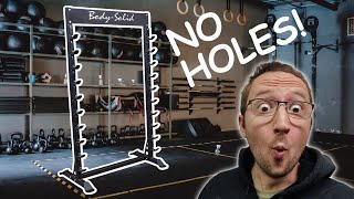A Horizontal Bar Rack That Protects Your Walls