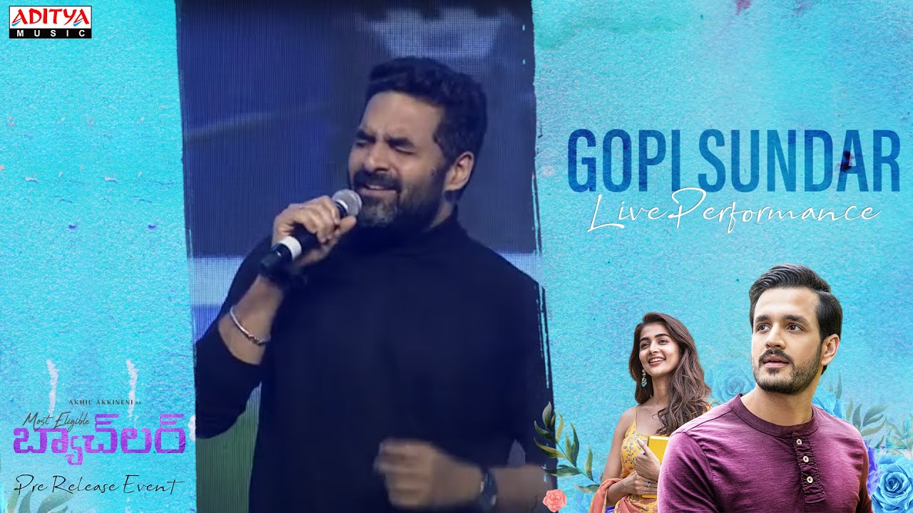 Gopi Sundar Live Performance 