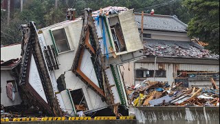 Сильнейшее землетрясение в Японии на Новый год. Цунами 5 метров