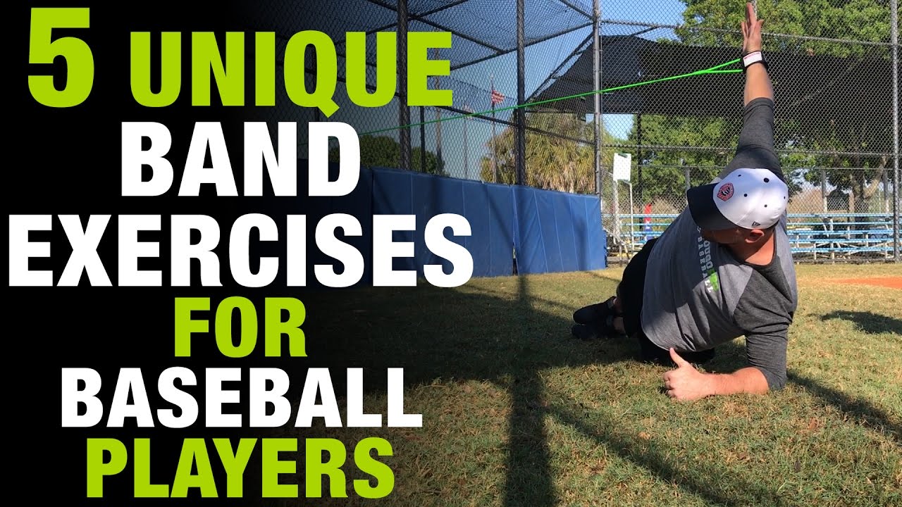 5 Unique Resistance Band Exercises For Baseball Players To Get Stronger -  YouTube
