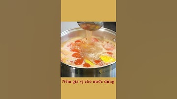 Bún cá | Cùng Cháu Vào Bếp