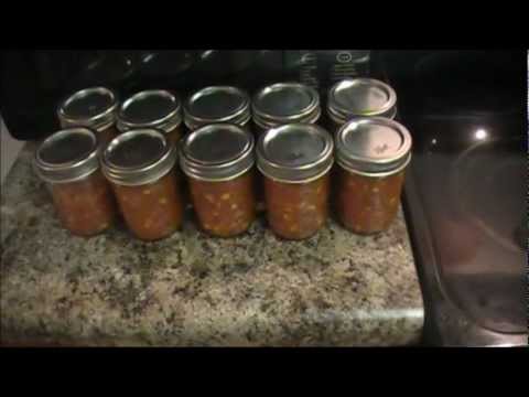 Recipe and Canning Salsa. Simple!!