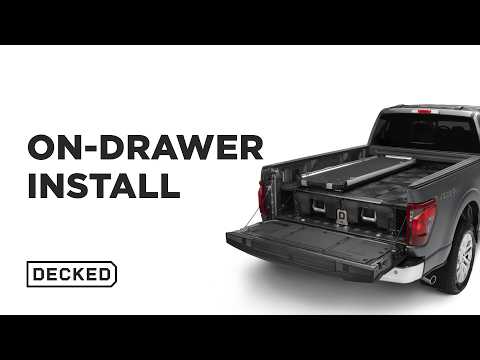 DECKED Installs | EASY Install Of The CargoGlide 600 On Your Drawers
