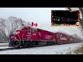 RAILREEL CP HOLIDAY TRAIN London Ontario Nov 30 2018