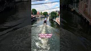 Khlong Bang Luang floating market, Bangkok travel traveldestinations bangkok khlongbangluang