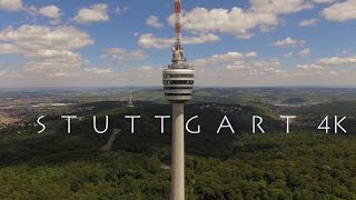 STUTTGART in 4K : Solitude, Mercedes Benz Arena, Cannstatter Wasen TIMELAPSE DROHNE DJI Phantom OSMO