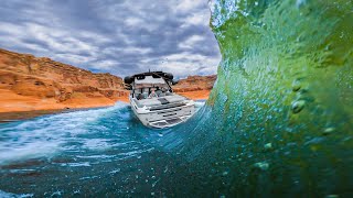 Lake Powell WakeSurfing POV