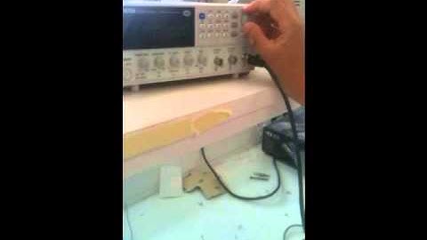 Testing AM Radio using a Signal Generator at 1.19 MHz - University of Brighton