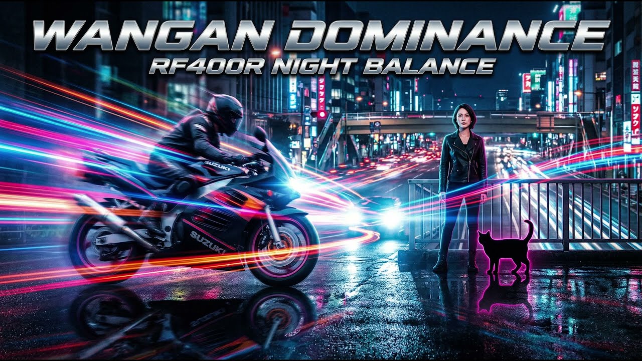 RF400R Midnight Equilibrium – Wangan Straight Master | High BPM Japanese City Pop Instrumental