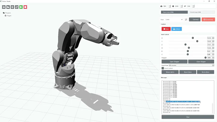 Arctos Studio - Getting Started | Quick Demo for Robotic Arm Programming