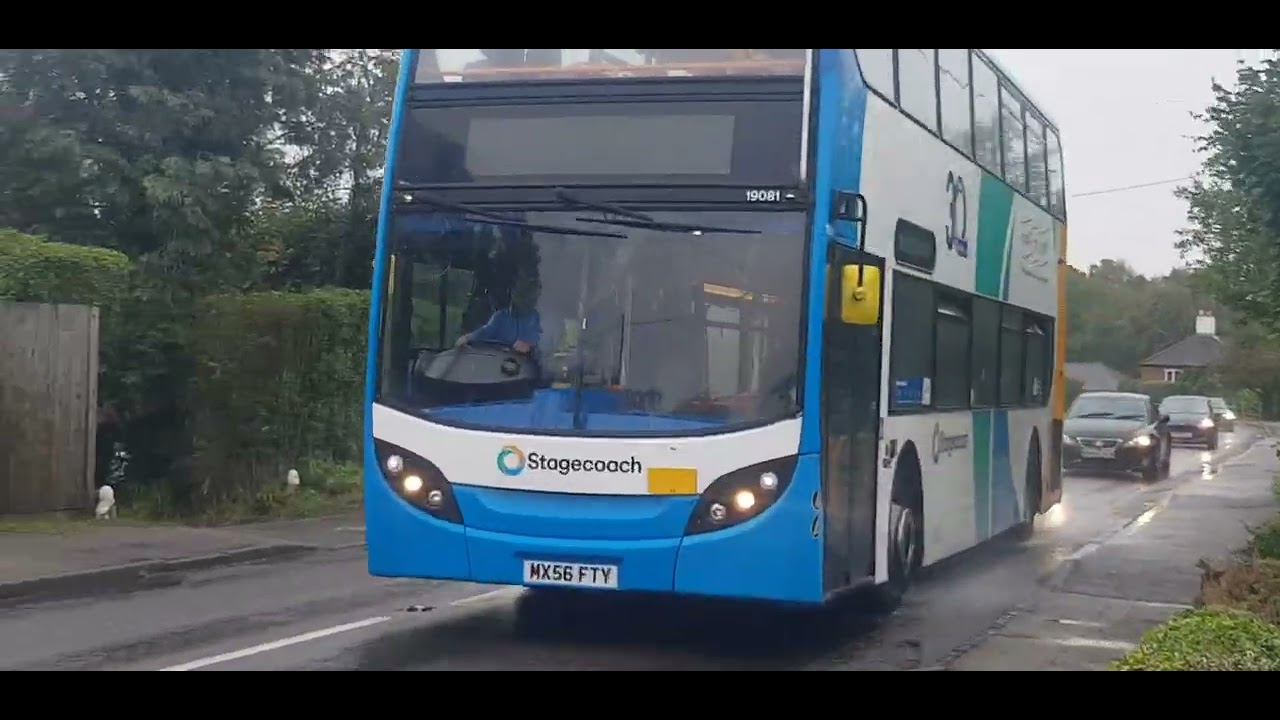 Here is the new livery stagecoach bus 19081 on the number 20 in ...
