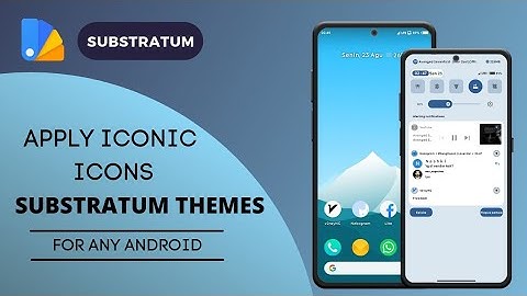 Install Iconic Icons Substratum Theme in Any Android Phone | Install Substratum Theme in Android
