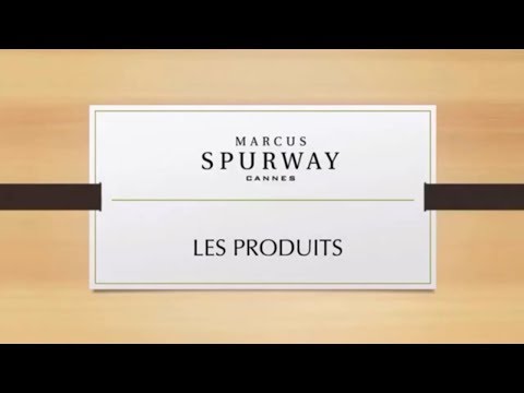 2  -  Présentation des produits Marcus Spurway