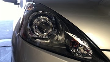 13 Honda Fit w/Mini D2S v4.0 Projector Retrofit setup.