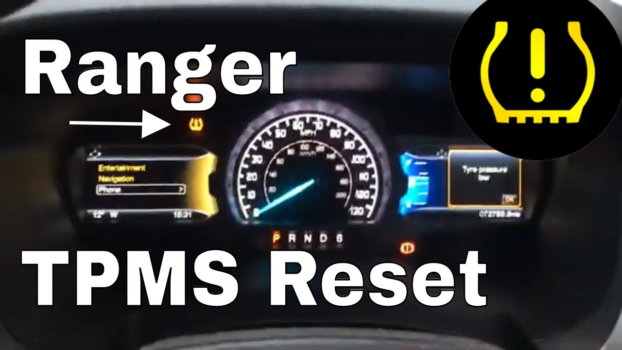 How To Reset Tire Pressure Sensor Ford : Ford Explorer How To Reset The