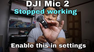 DJI Mic 2 // Mute Transmitter // How to fix if your DJI Mic 2 has no audio with Osmo Pocket 3