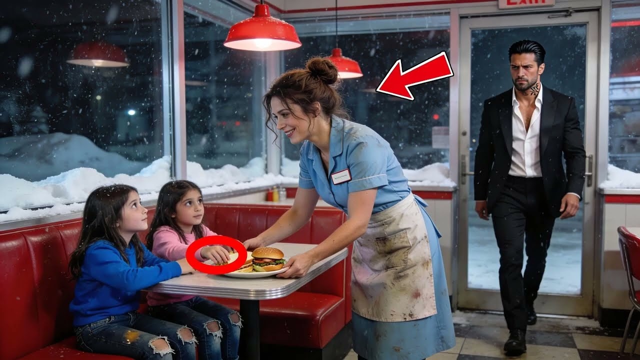 Kelnerka chroni zmarznięte, głodne córki bossa mafii — To, co zrobił potem, zmieniło jej życie.