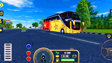 Mobile Bus Simulator New Bus #6 JAKARTA New Update Game - Android Gamesplay FHD