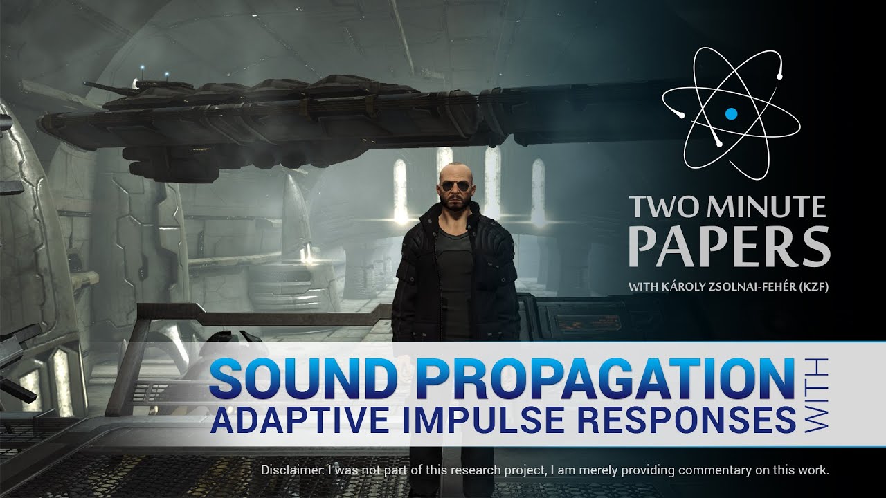 Sound Propagation With Adaptive Impulse Responses | Two Minute Papers #95