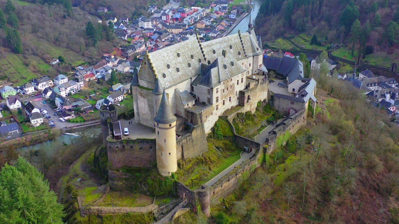 Chateau De Vianden Luxemburg YouTube