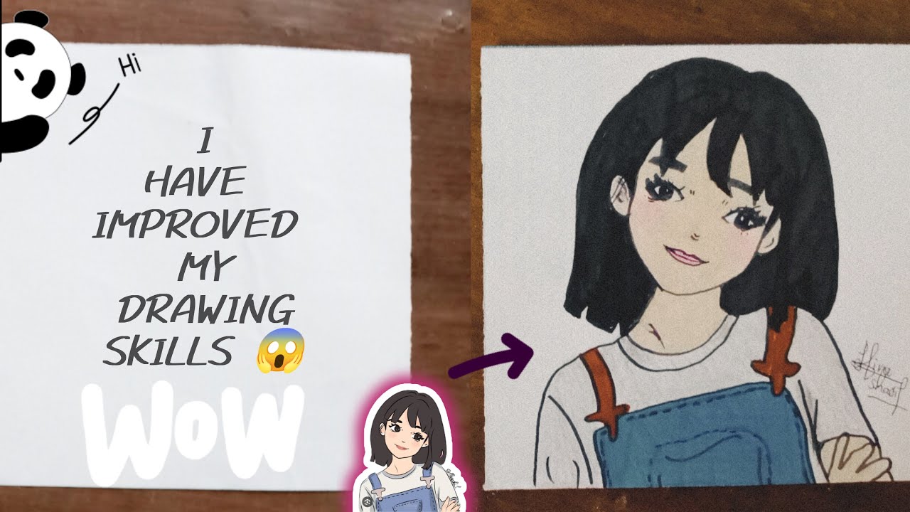 How to draw cartoon anime style girl step by step guide