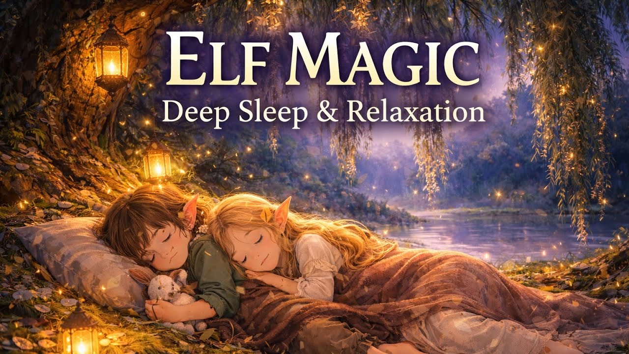 Elf Magic Lullaby | Deep Sleep & Relaxation with Medieval Flute