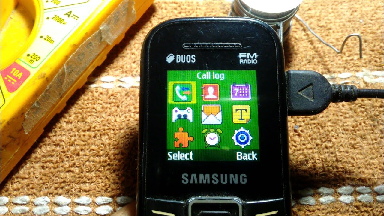 Samsung 1200y Only Power On With Charger Solution