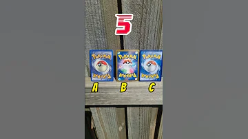 Can you spot the fake Pokémon card in 5 seconds?⌚ #shorts #pokemoncards #pokemon #fake