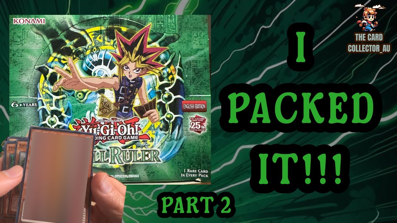 YUGIOH SPELL RULER BOOSTER BOX OPENING | PART 2 OF 2 - YouTube