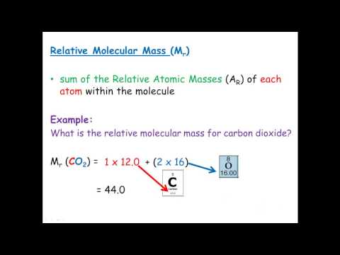 Video: Hoe Het Relatieve Molecuulgewicht Te Vinden?