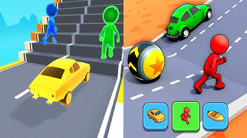 Shape shifting VS Shape Transform - All Levels SpeedRun Gameplay Android iOS Ep 1