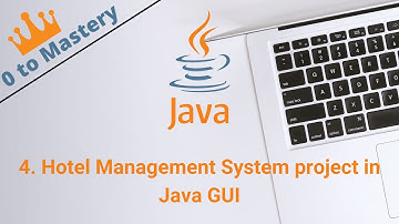 4  Hotel Management System project in Java GUI