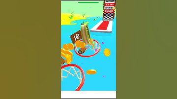 Spiral Roll - All Levels Gameplay Android.ios #shorts