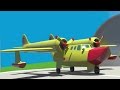 Uçaklar çocuklar için görev başında - Çizgi Film Animasyon.