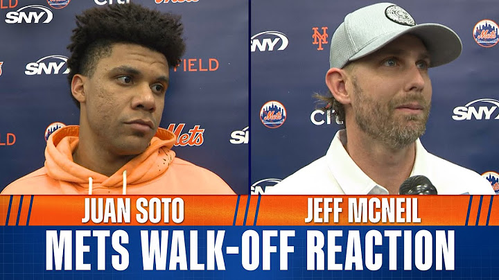 Juan Soto and Jeff McNeil on clutch hits in Mets' win over Nationals