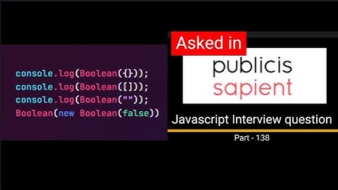 Javascript output based Interview question - Part 138  #javascriptinterview #javascript #reactjs