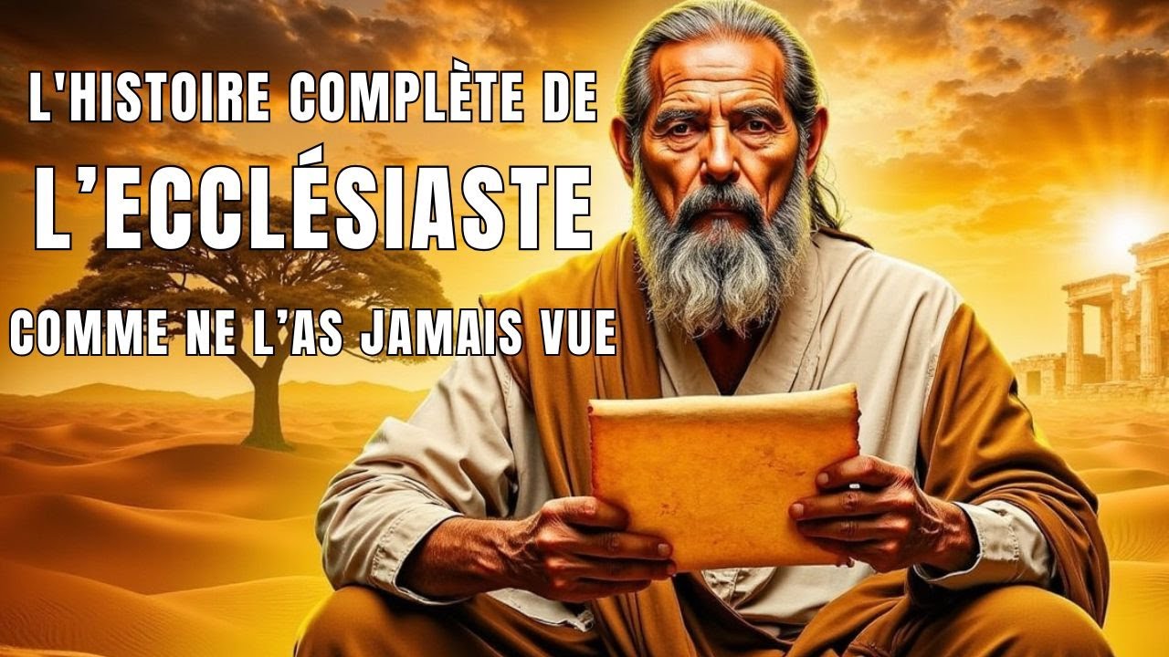 L’HISTOIRE COMPLÈTE DU LIVRE DE L’ECCLÉSIASTE COMME VOUS NE L’AVEZ JAMAIS ENTENDUE