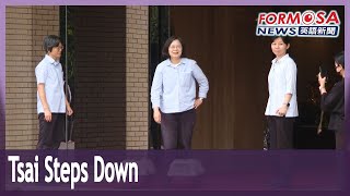 Tsai steps down, fulfills pension promise｜Taiwan News