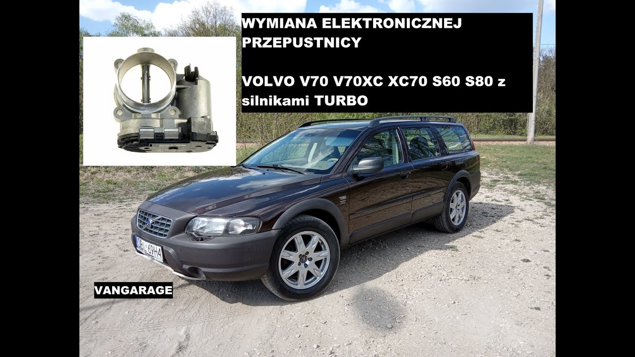 Volvo V70 S60 Przepustnica - Wymiana - Youtube