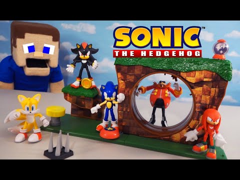SONIC the Hedgehog 4 inch Articulated Figures work with the