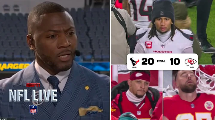 NFL LIVE | "Travis Kelce needs to retire after this season" - Ryan Clark on Chiefs' loss to Texans