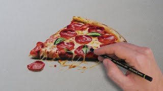 Pizza 3D Drawing