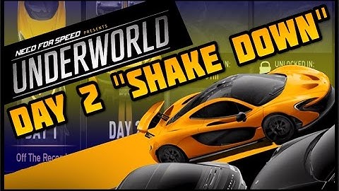 Need For Speed No Limits Underworld Mclaren P1 (DAY 2 - Shake Down) Full Gameplay Walkthrough!